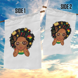 My Roots Black History Culture Pride Garden Flag African American Heritage TS12 Print Your Wear
