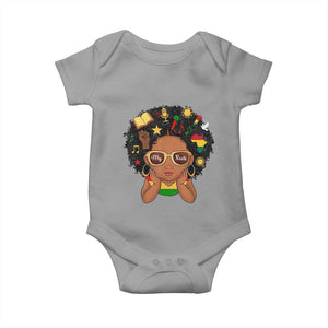 My Roots Black History Culture Pride Baby Onesie African American Heritage TS12 Sport Gray Print Your Wear