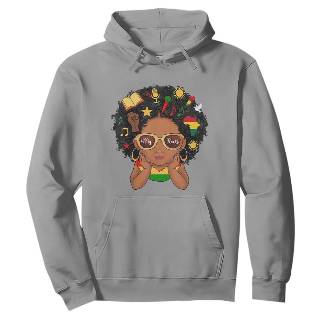 My Roots Black History Culture Pride Hoodie African American Heritage TS12 Sport Gray Print Your Wear