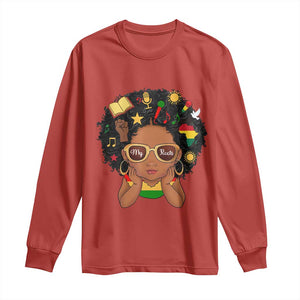 My Roots Black History Culture Pride Long Sleeve Shirt African American Heritage TS12 Red Print Your Wear