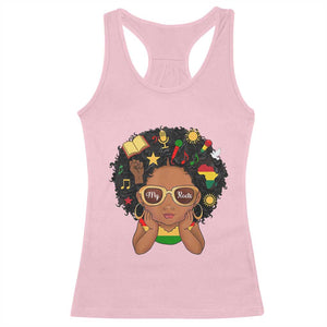 My Roots Black History Culture Pride Racerback Tank Top African American Heritage TS12 Light Pink Print Your Wear