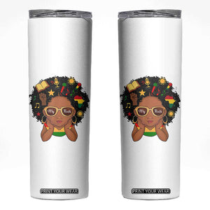 My Roots Black History Culture Pride Skinny Tumbler African American Heritage TS12 White Print Your Wear