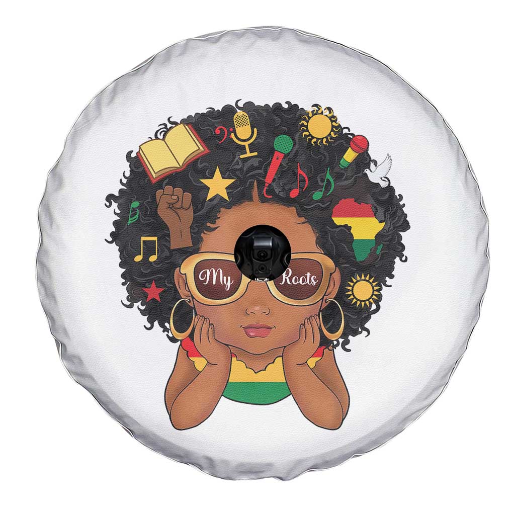 My Roots Black History Culture Pride Spare Tire Cover African American Heritage TS12 Print Your Wear