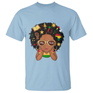 My Roots Black History Culture Pride T Shirt African American Heritage TS12 Light Blue Print Your Wear