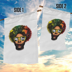 Black History Month Garden Flag My Roots African American Pride Gift TS12 Print Your Wear