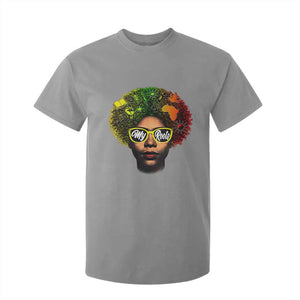 Black History Month T Shirt For Kid My Roots African American Pride Gift TS12 Sport Gray Print Your Wear