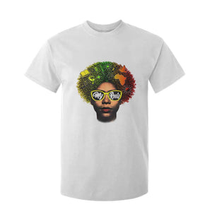 Black History Month T Shirt For Kid My Roots African American Pride Gift TS12 White Print Your Wear
