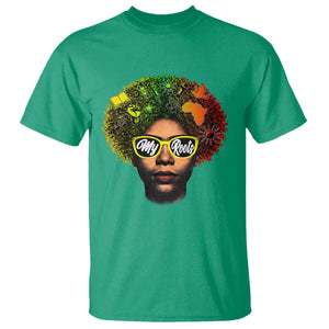 Black History Month T Shirt My Roots African American Pride Gift TS12 Irish Green Print Your Wear