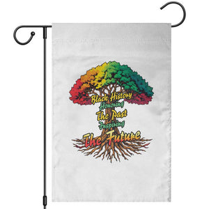 Black History Month Quote Garden Flag Inspiring The Future Honoring The Past TS12 White Print Your Wear