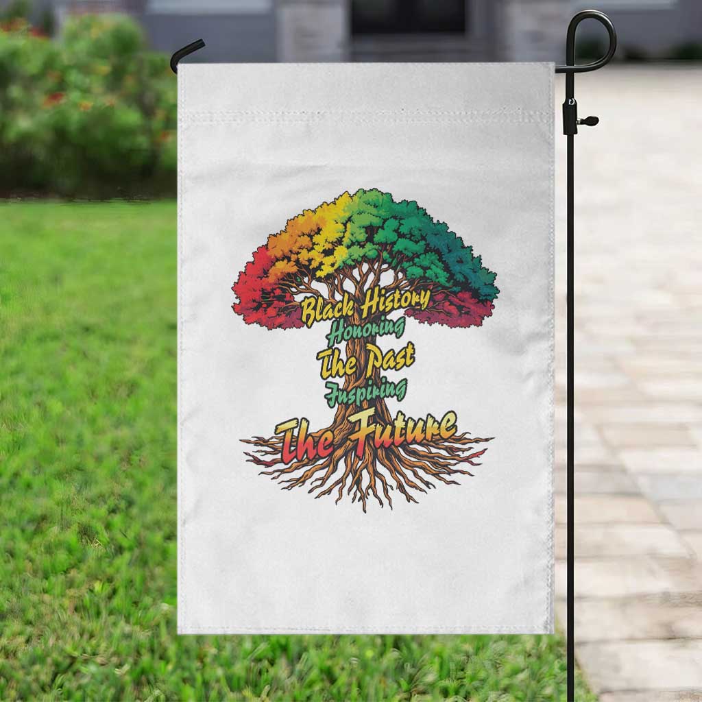 Black History Month Quote Garden Flag Inspiring The Future Honoring The Past TS12 Print Your Wear