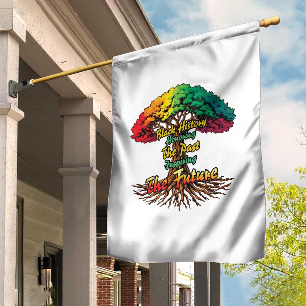 Black History Month Quote Garden Flag Inspiring The Future Honoring The Past TS12 Print Your Wear