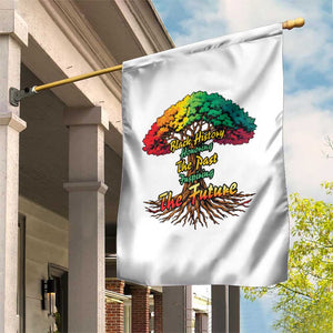 Black History Month Quote Garden Flag Inspiring The Future Honoring The Past TS12 Print Your Wear