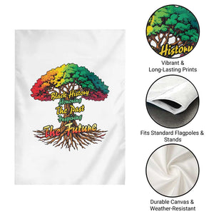 Black History Month Quote Garden Flag Inspiring The Future Honoring The Past TS12 Print Your Wear