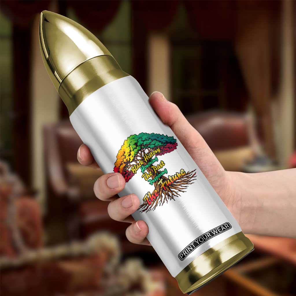 Black History Month Quote Bullet Tumbler Inspiring The Future Honoring The Past TS12 Print Your Wear