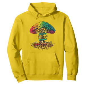 Black History Month Quote Hoodie Inspiring The Future Honoring The Past TS12 Daisy Print Your Wear
