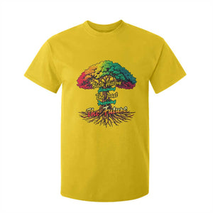 Black History Month Quote T Shirt For Kid Inspiring The Future Honoring The Past TS12 Daisy Print Your Wear