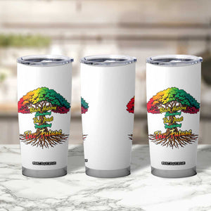 Black History Month Quote Tumbler Cup Inspiring The Future Honoring The Past TS12 Print Your Wear