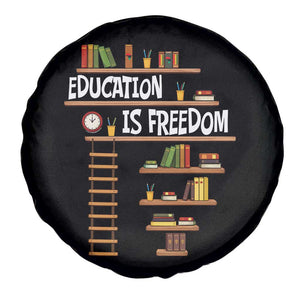 Education Is Freedom Spare Tire Cover African American History Africa Map Books TS12 Print Your Wear