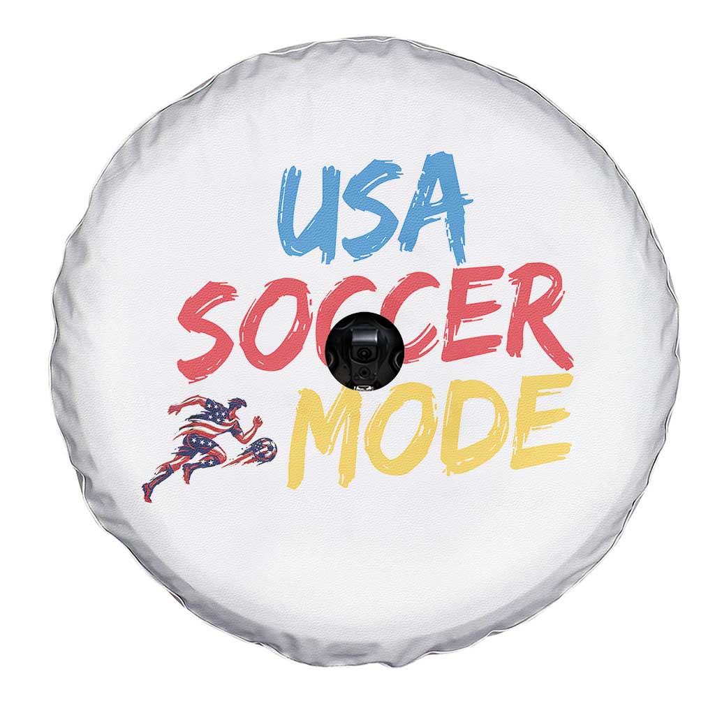 USA Soccer Mode Spare Tire Cover United States Team Pride TS12 Print Your Wear