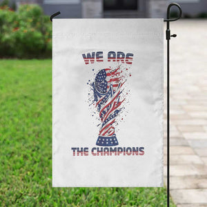 We Are Champions Garden Flag USA Soccer Lover Gift TS12 Print Your Wear