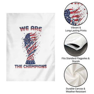 We Are Champions Garden Flag USA Soccer Lover Gift TS12 Print Your Wear