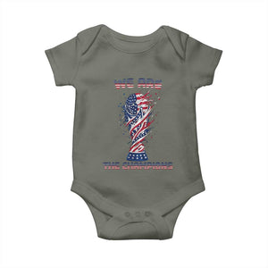 We Are Champions Baby Onesie USA Soccer Lover Gift TS12 Military Green Print Your Wear