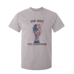 We Are Champions T Shirt For Kid USA Soccer Lover Gift TS12 Ice Gray Print Your Wear