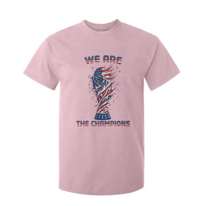 We Are Champions T Shirt For Kid USA Soccer Lover Gift TS12 Light Pink Print Your Wear