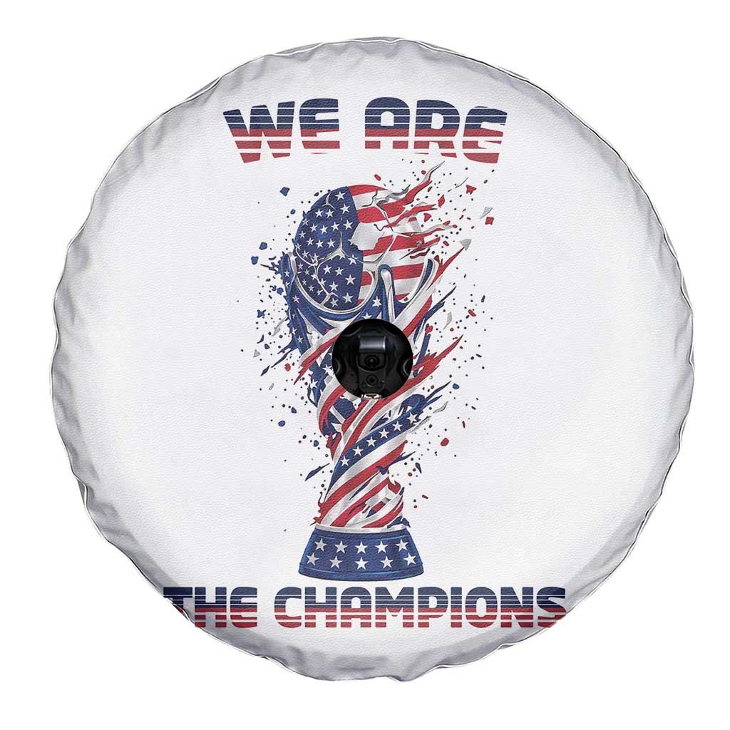 We Are Champions Spare Tire Cover USA Soccer Lover Gift TS12 Print Your Wear