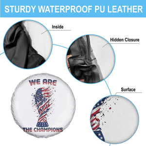 We Are Champions Spare Tire Cover USA Soccer Lover Gift TS12 Print Your Wear