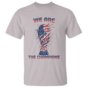 We Are Champions T Shirt USA Soccer Lover Gift TS12 Ice Gray Print Your Wear