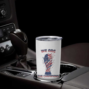 We Are Champions Tumbler Cup USA Soccer Lover Gift TS12 Print Your Wear