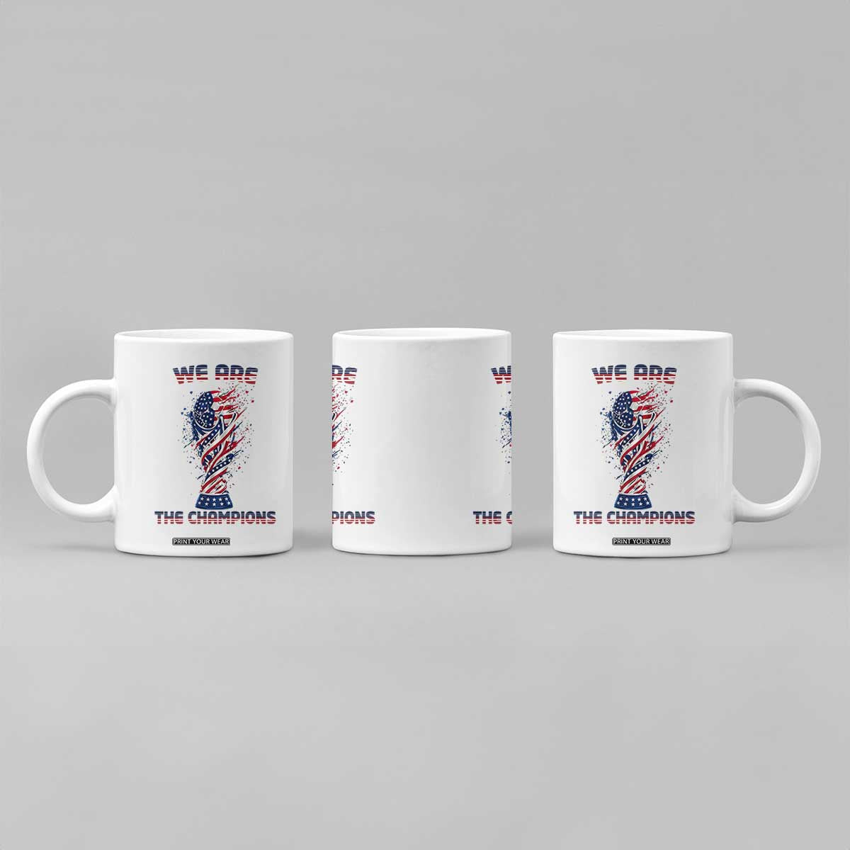 We Are Champions Coffee Mug USA Soccer Lover Gift TS12 Print Your Wear