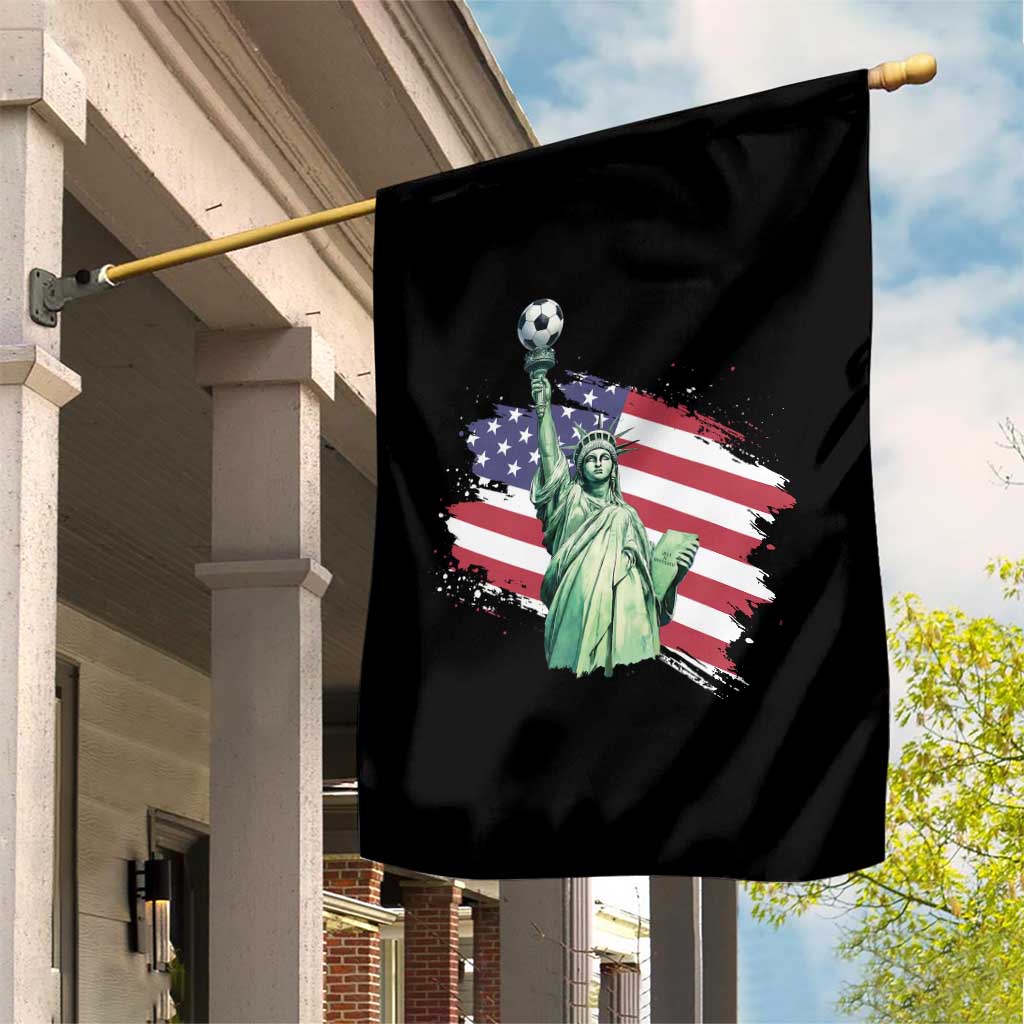 Statue Of Liberty Soccer Lover Garden Flag New Yorker Fan Gift TS12 Print Your Wear
