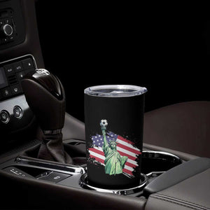 Statue Of Liberty Soccer Lover Tumbler Cup New Yorker Fan Gift TS12 Print Your Wear
