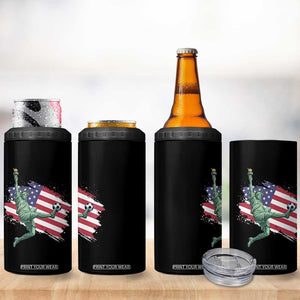 Funny Statue Of Liberty Playing Soccer 4 in 1 Can Cooler Tumbler New Yorker Fan Gift TS12 Print Your Wear