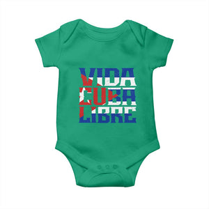 Viva Cuba Libre Baby Onesie Cuban Freedom Supporter TS12 Irish Green Print Your Wear