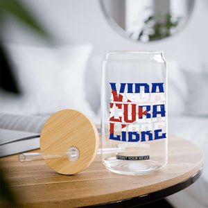 Viva Cuba Libre Glass Can Cuban Freedom Supporter TS12 Print Your Wear