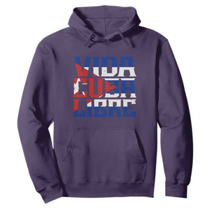 Viva Cuba Libre Hoodie Cuban Freedom Supporter TS12 Purple Print Your Wear