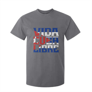 Viva Cuba Libre T Shirt For Kid Cuban Freedom Supporter TS12 Charcoal Print Your Wear