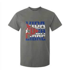 Viva Cuba Libre T Shirt For Kid Cuban Freedom Supporter TS12 Military Green Print Your Wear