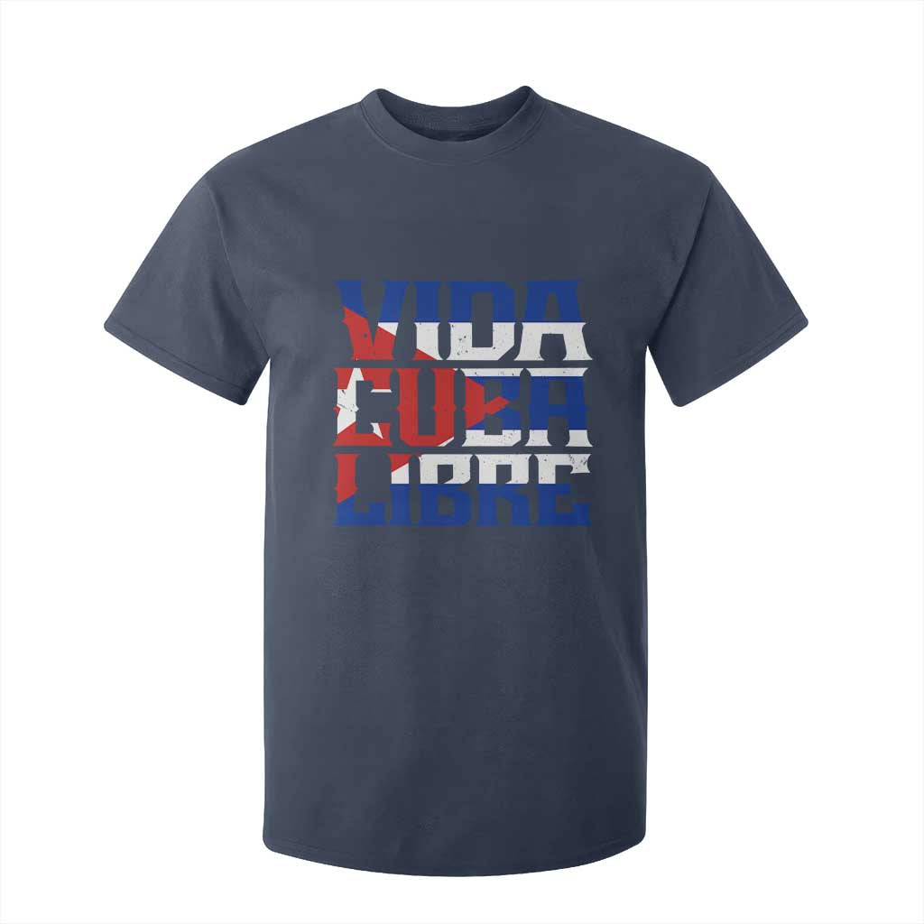 Viva Cuba Libre T Shirt For Kid Cuban Freedom Supporter TS12 Navy Print Your Wear
