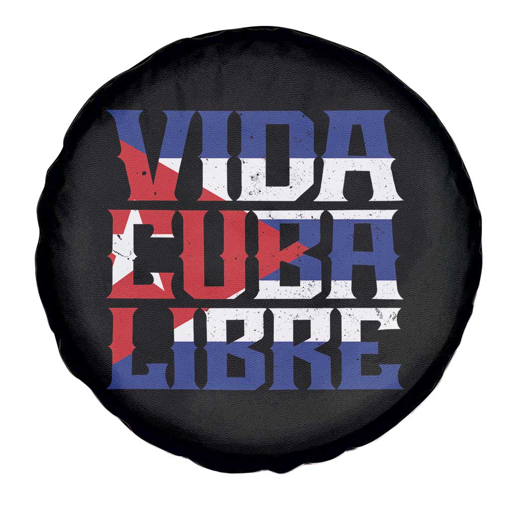 Viva Cuba Libre Spare Tire Cover Cuban Freedom Supporter TS12 Print Your Wear