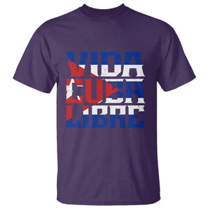Viva Cuba Libre T Shirt Cuban Freedom Supporter TS12 Purple Print Your Wear
