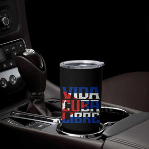 Viva Cuba Libre Tumbler Cup Cuban Freedom Supporter TS12 Print Your Wear