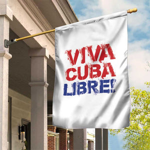 Viva Cuba Libre Garden Flag SOS Cuba Stand With Freedom Movement TS12 Print Your Wear