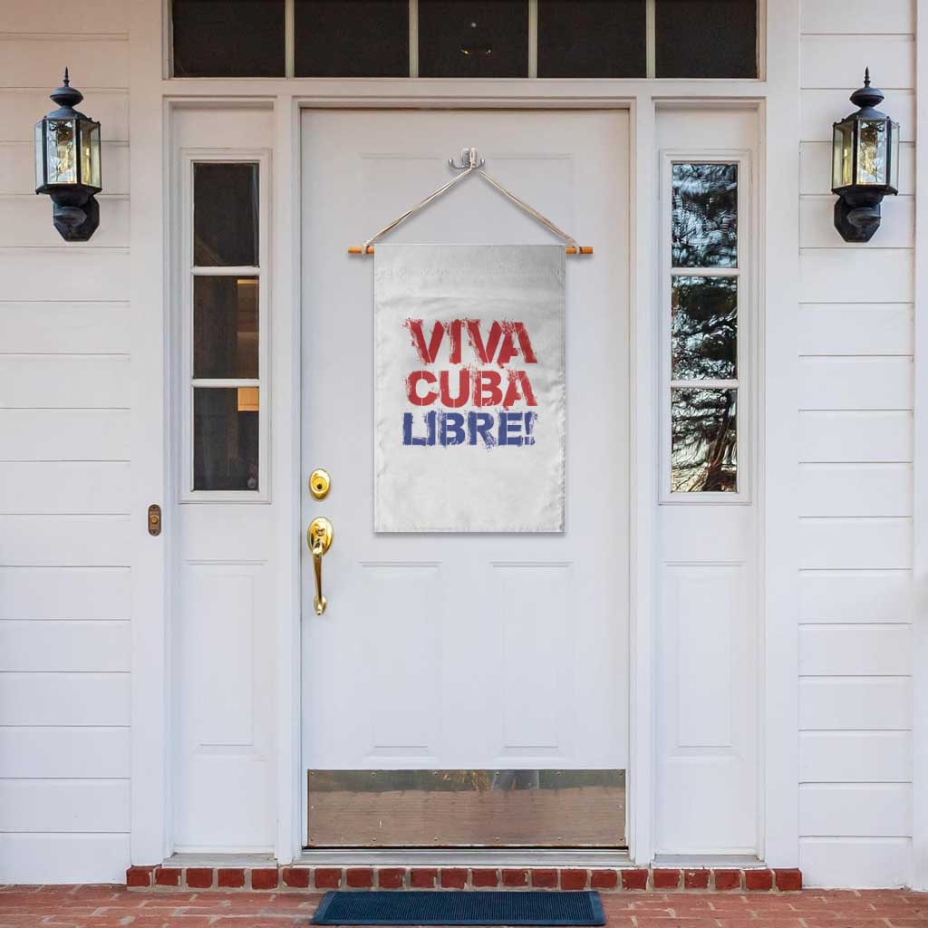 Viva Cuba Libre Garden Flag SOS Cuba Stand With Freedom Movement TS12 Print Your Wear