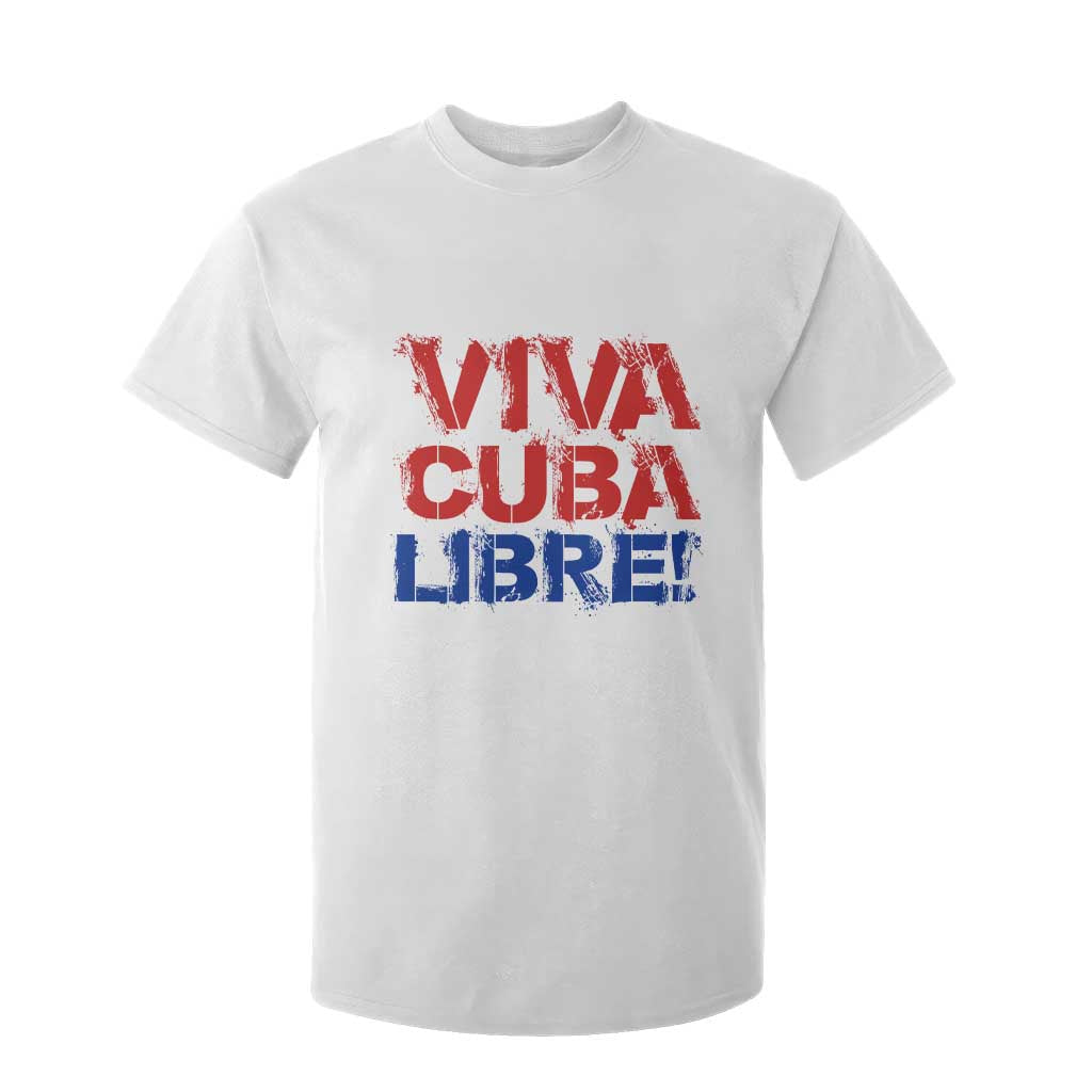 Viva Cuba Libre T Shirt For Kid SOS Cuba Stand With Freedom Movement TS12 White Print Your Wear