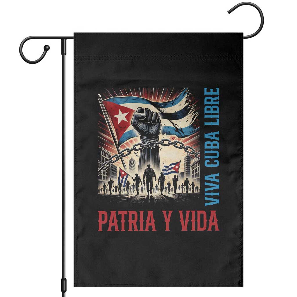 Cuban American Pride Garden Flag Viva Cuba Libre Supporter TS12 Black Print Your Wear