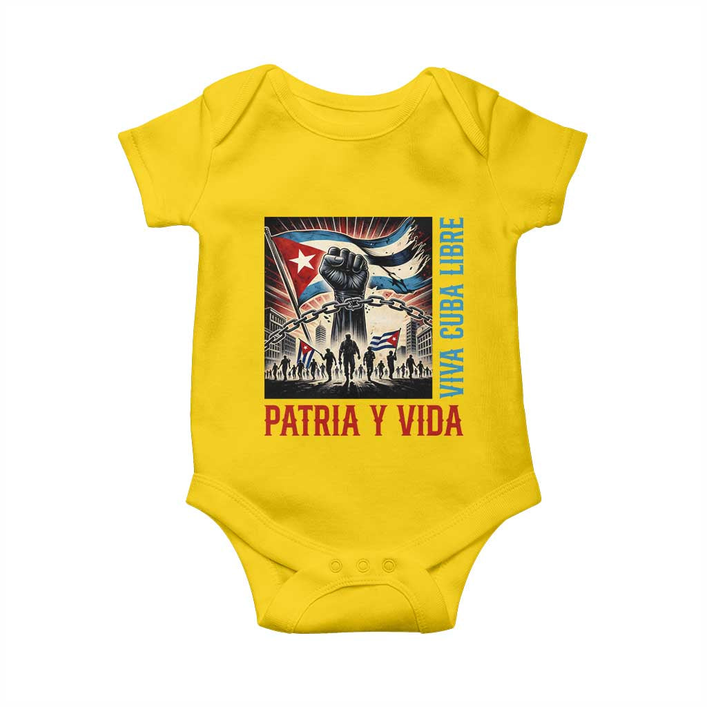 Cuban American Pride Baby Onesie Viva Cuba Libre Supporter TS12 Daisy Print Your Wear